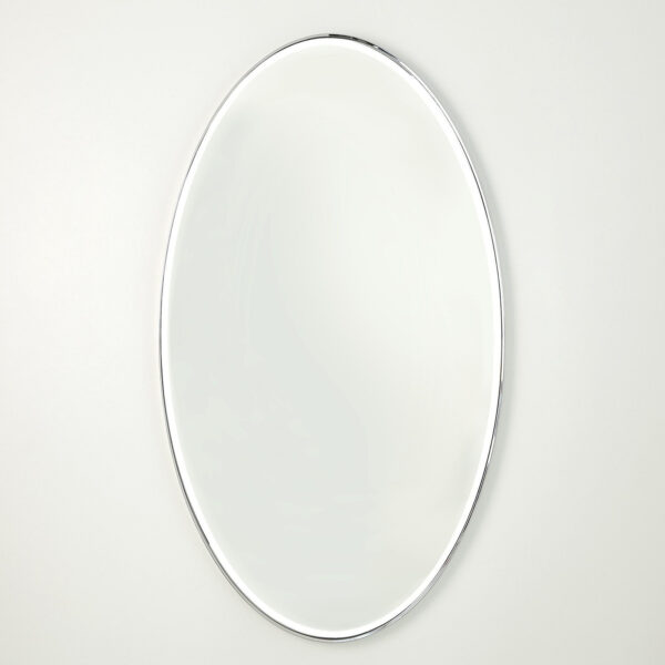 Elongated Oval Mirror