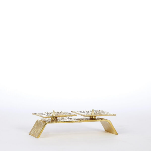 Double Torch Candle Holder