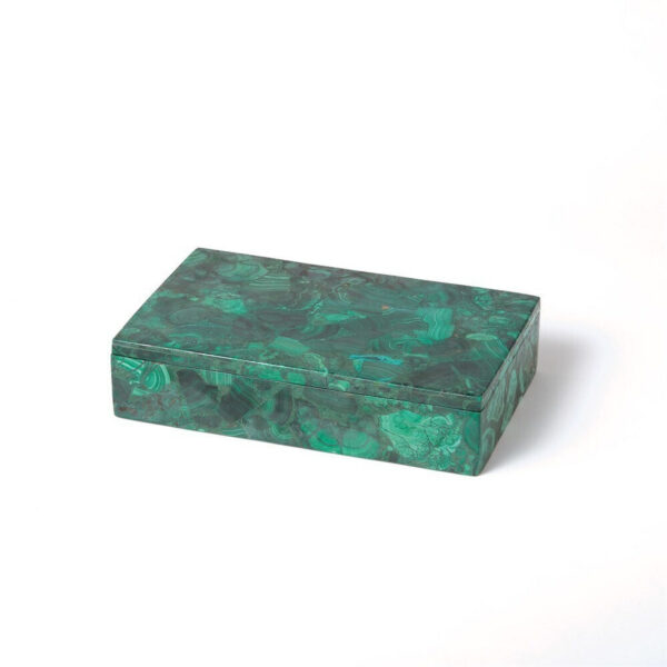 Malachite Stone Box