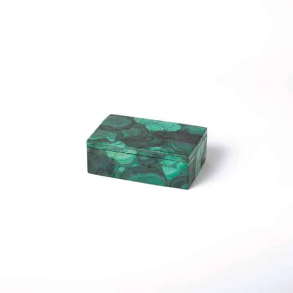 Malachite Stone Box