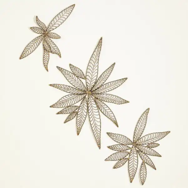 Leaf Wall Decor, Set/3