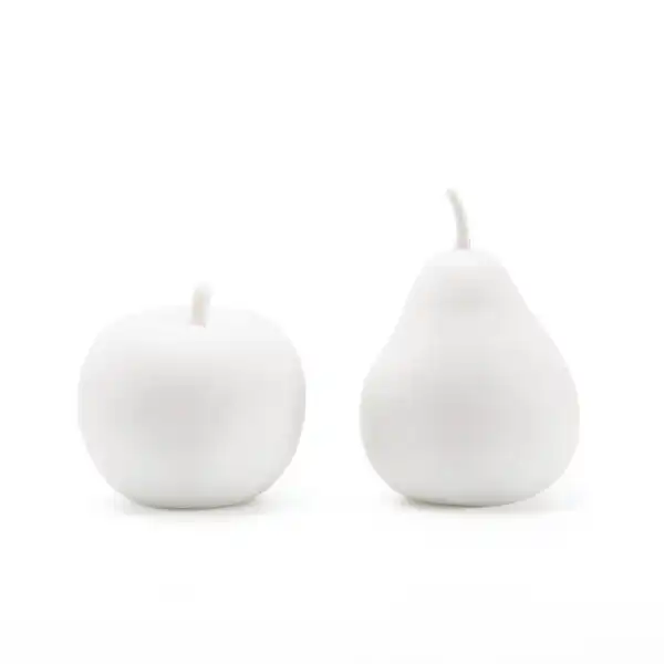 Apple & Pear Porcelains, Set of 2