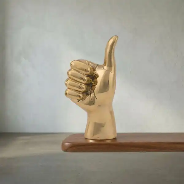 Thumbs Up Sculpture