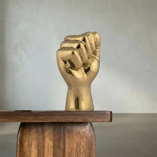 The Solidarity Fist Sculpture