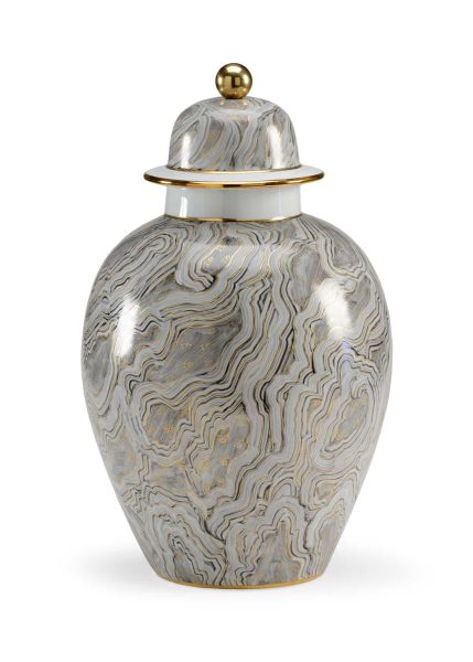 Marbled Grey Urn
