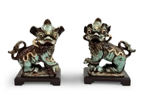 Chinese Dogs, Set of 2