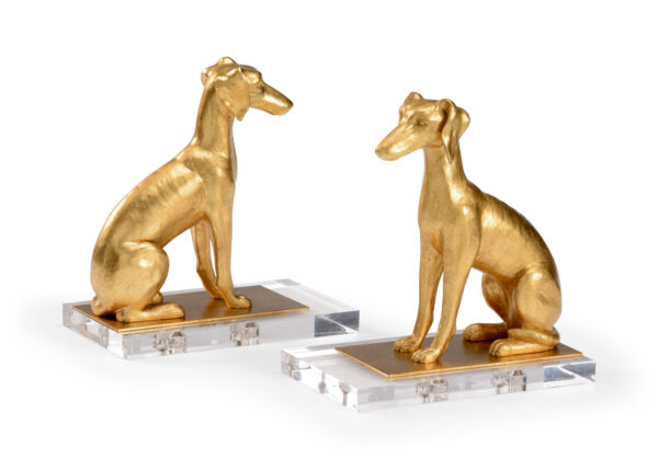 Flossie Bookends, Set of 2