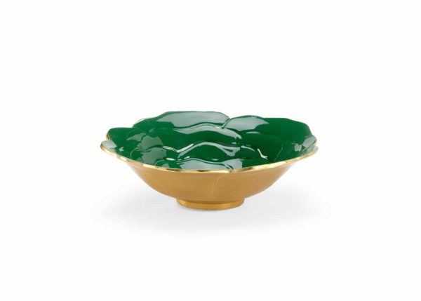 Green Enameled Bowl