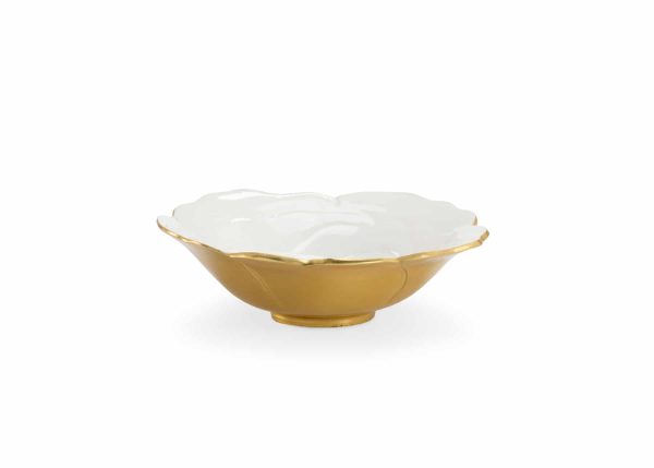 White Enameled Bowl