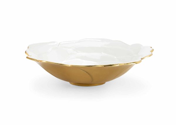 White Enameled Bowl