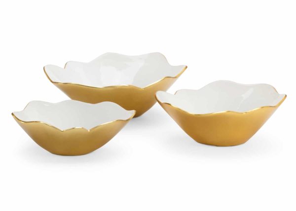White Enameled Bowl