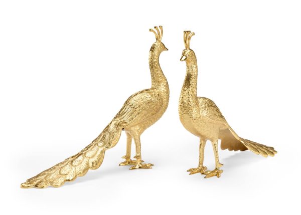 Brass Peacocks