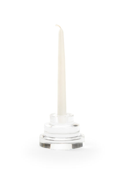 Terraced Crystal Candlestick