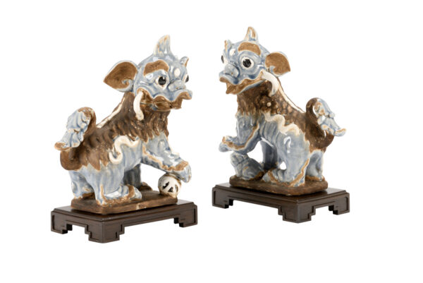 Chinese Dogs, Set of 2
