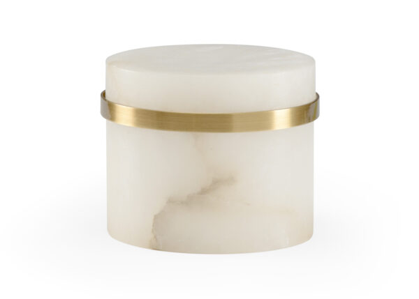 Round Marble Jewel Box