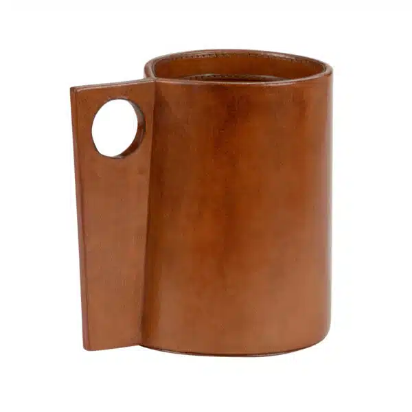 Leather Vase, Small