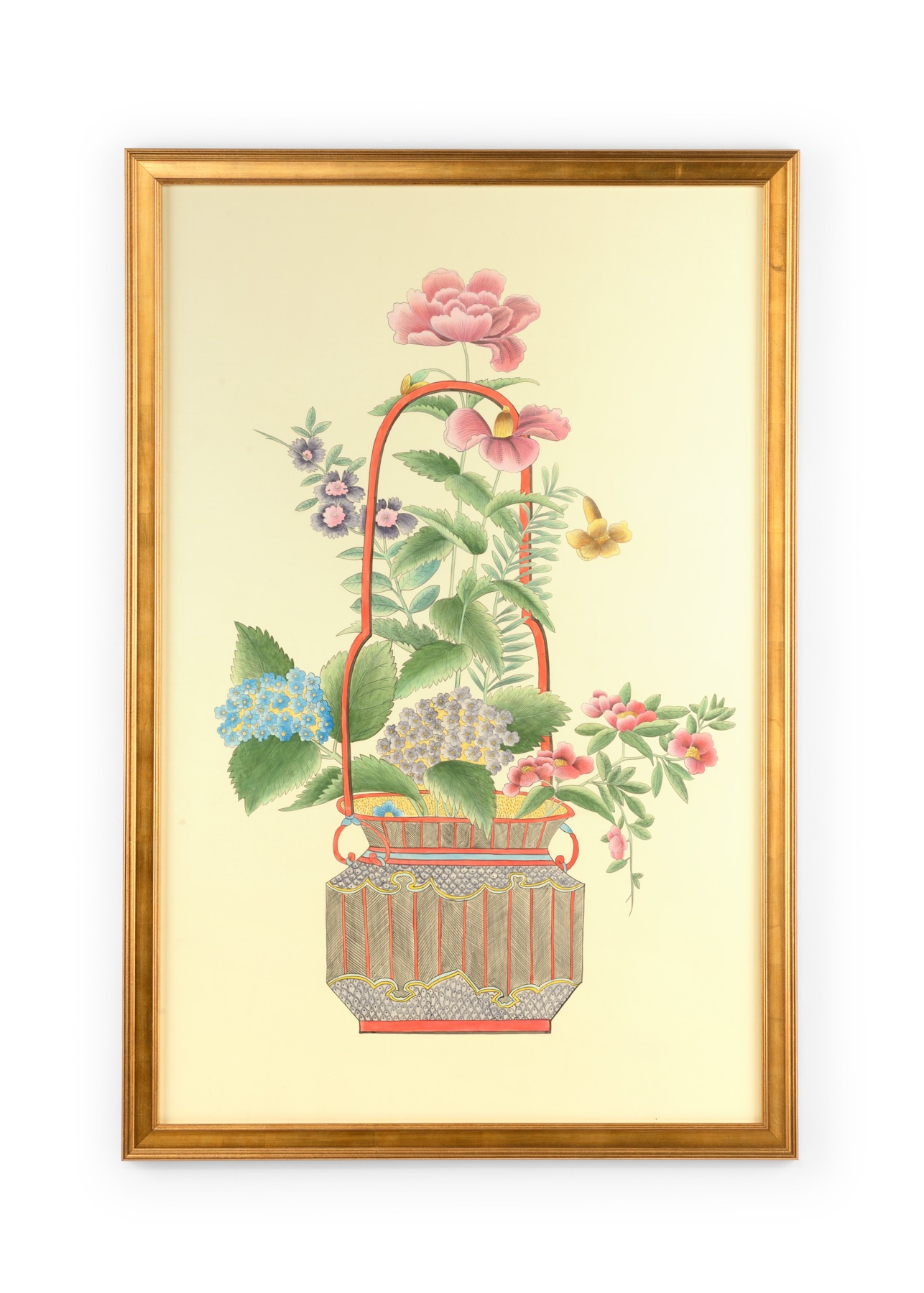 Chinoiserie Basket II