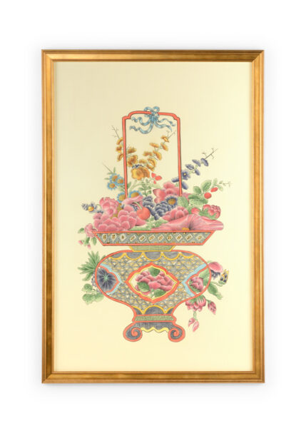 Chinoiserie Basket III