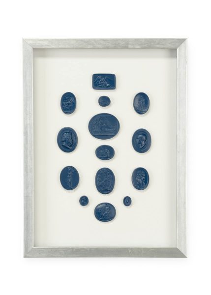 Intaglios in Blue