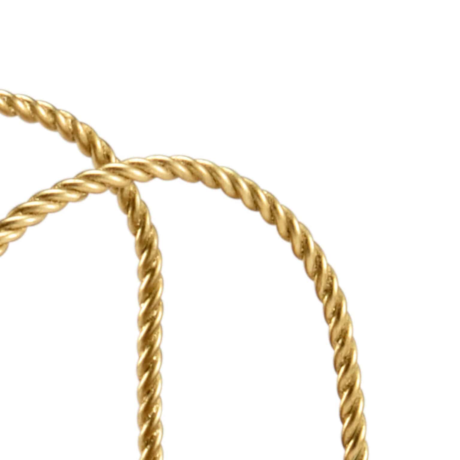 Gold Chic Tote Magazine Rack by Chelsea House