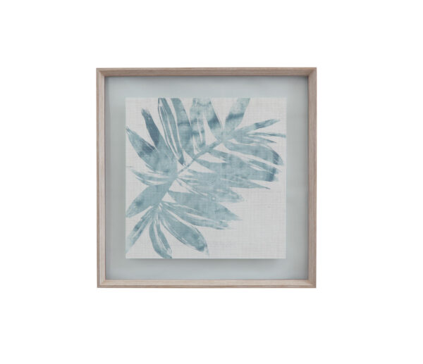 Burlap Ocean Palm I