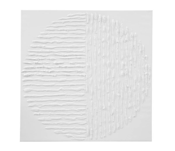 Textured Circle Canvas Art