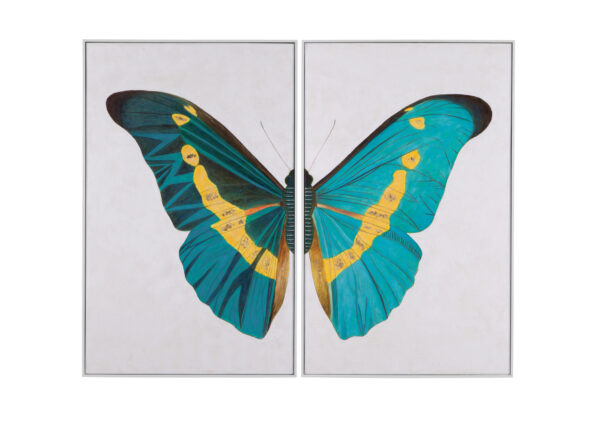 Butterfly Wings Wall Art, Set of 2
