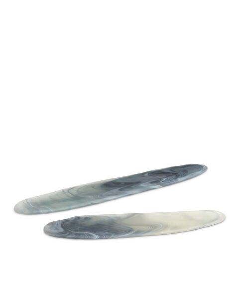 Midnight Blue Trays, Set of 2