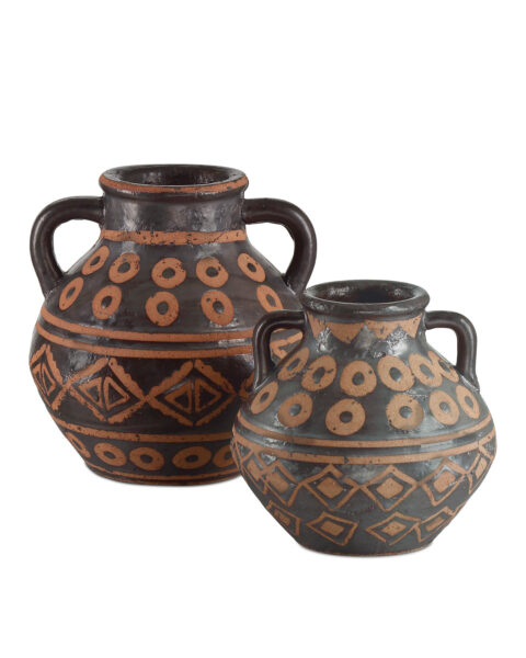 Nought Vases, Set of 2