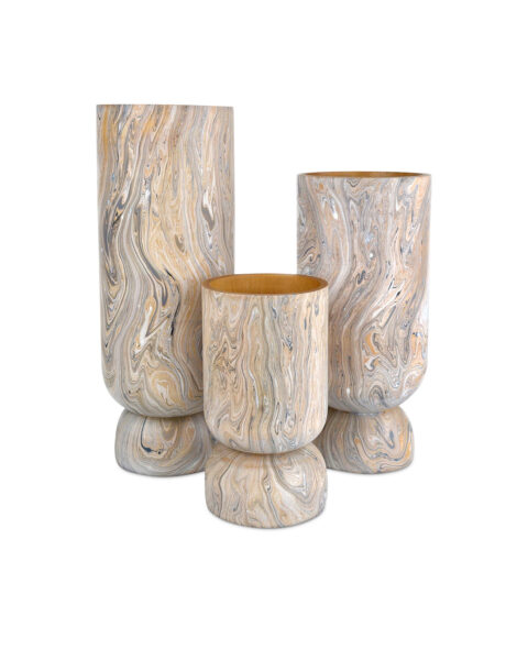 London Sky Vases, Set of 3