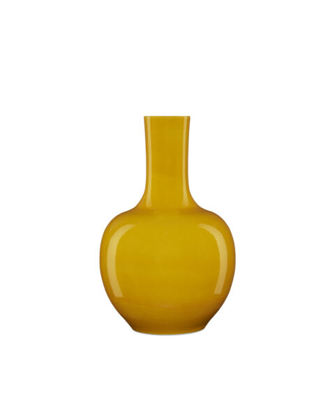 Imperial Long Neck Vase - Imperial Yellow