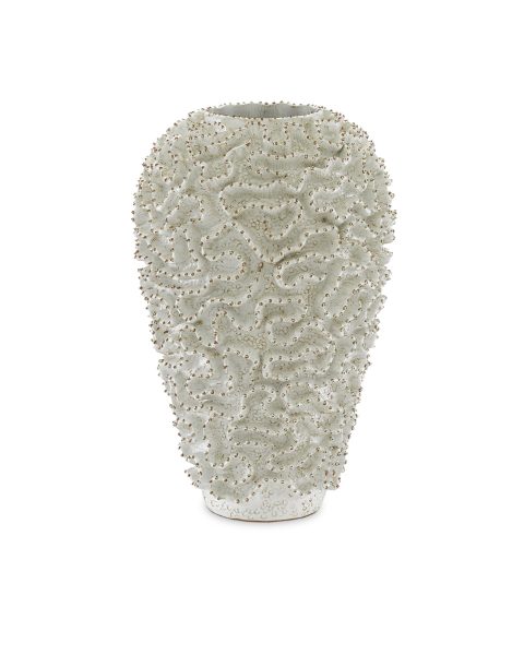 Swirl White Vase