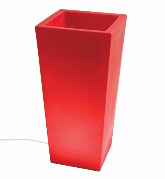 Large Lighted Planter
