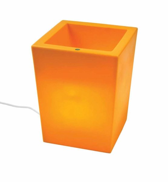 Small Lighted Planter