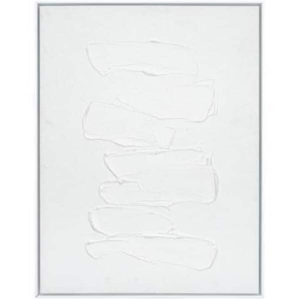 Hemkund White Framed Art