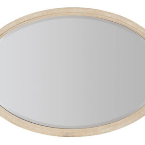Nouveau Chic Oval Mirror
