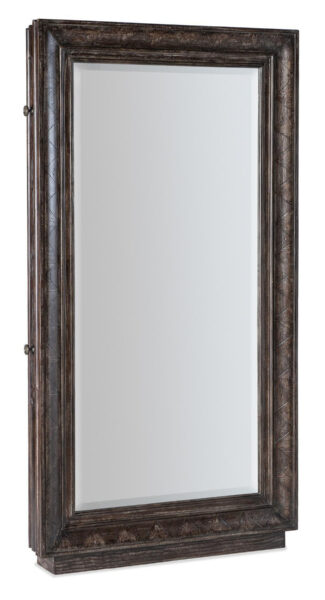 Traditions Floor Mirror w/ Hidden Jewelry Storage