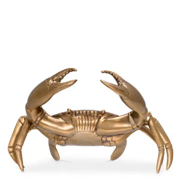 Brass Crab Sculpture