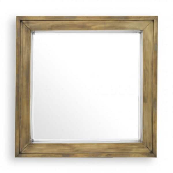 Magenta Square Mirror