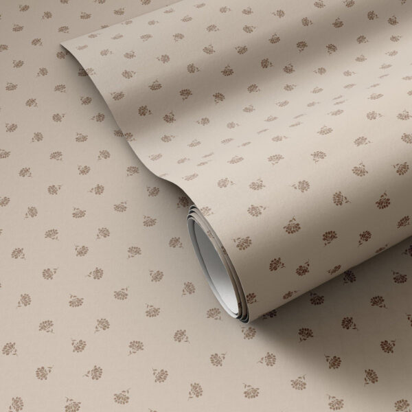Small Floral Wallpaper by Gold Rush Art Co.
