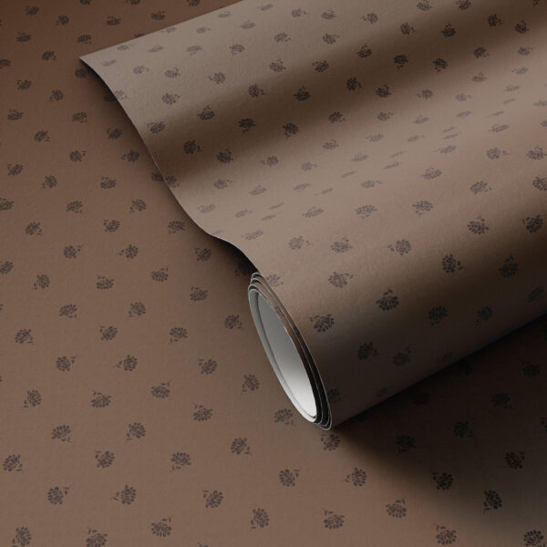 Small Floral Wallpaper by Gold Rush Art Co.