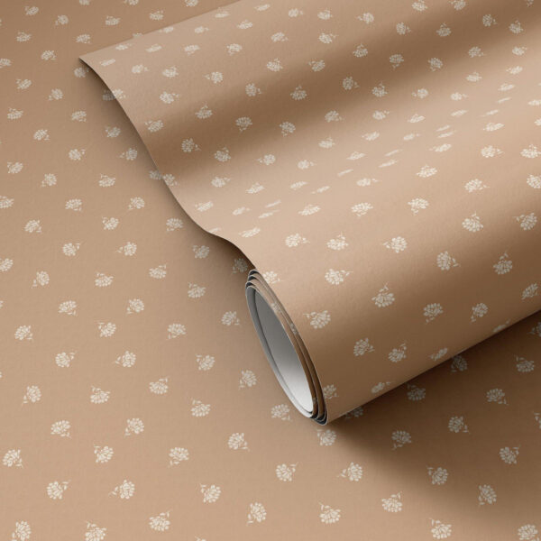 Small Floral Wallpaper by Gold Rush Art Co.