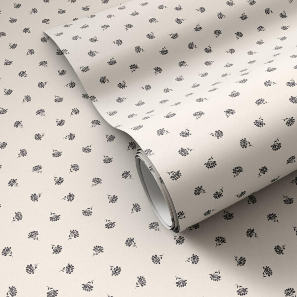 Small Floral Wallpaper by Gold Rush Art Co.