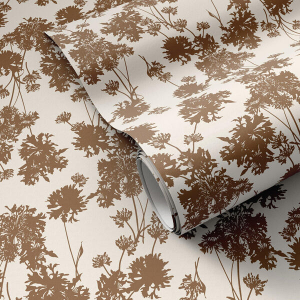 Flora Wallpaper by Gold Rush Art Co.