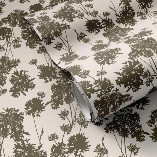 Flora Wallpaper by Gold Rush Art Co.