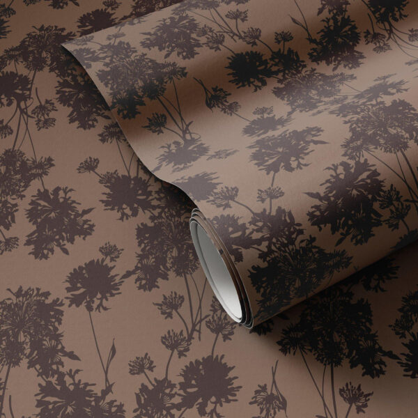 Flora Wallpaper by Gold Rush Art Co.