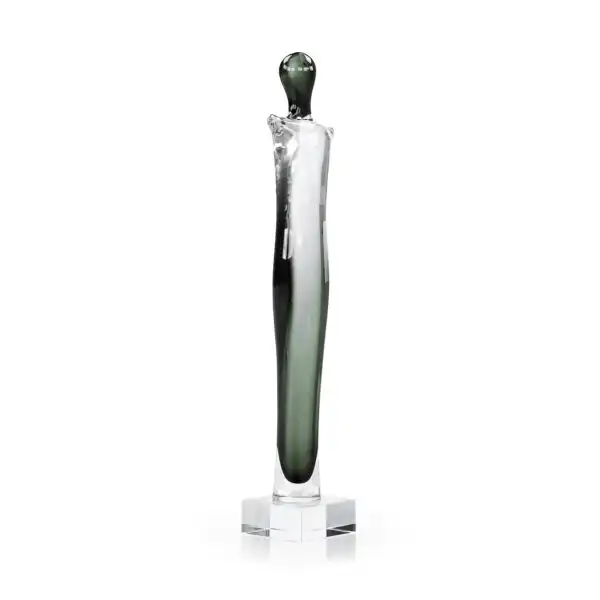 Glass Silhouette Sculpture