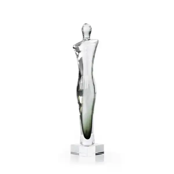 Glass Silhouette Sculpture