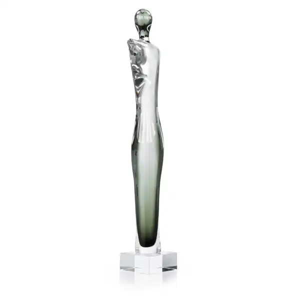 Glass Silhouette Sculpture