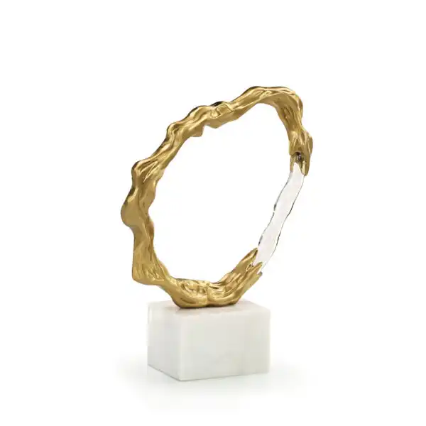 Metallic Ice Sculpture